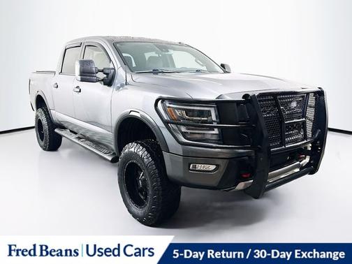 Gun Metallic 2021 Nissan Titan PRO-4X