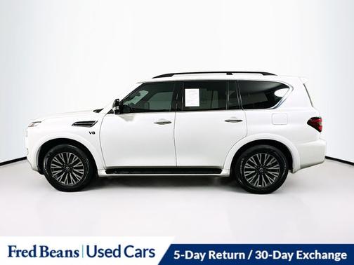 Aspen White 2022 Nissan Armada SL
