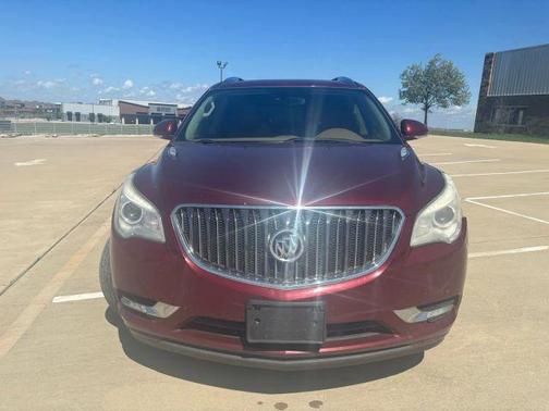 Red 2017 Buick Enclave Premium