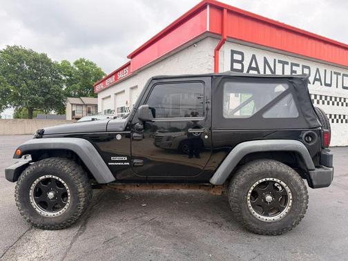 Black Clearcoat 2010 Jeep Wrangler Sport