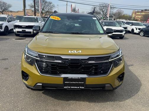 Green / Black 2024 Kia Seltos X-Line