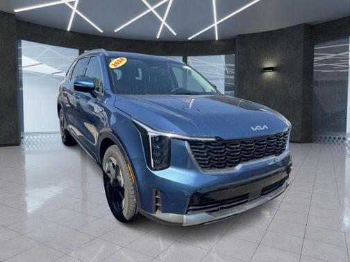 Mineral Blue 2025 Kia Sorento Plug-In Hybrid EX