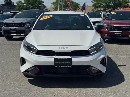 Snow White Pearl 2022 Kia Forte GT-Line