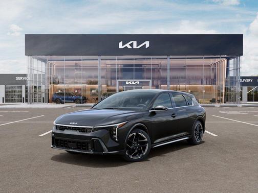 Gray 2026 Kia K4 GT-LINE