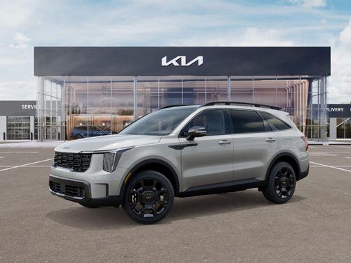 Ivory Silver 2026 Kia Sorento X-Line EX