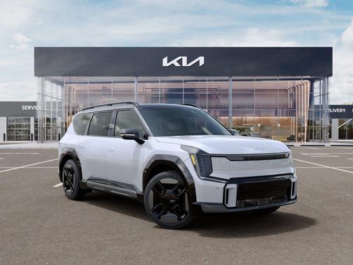 White 2026 Kia EV9 GT-Line
