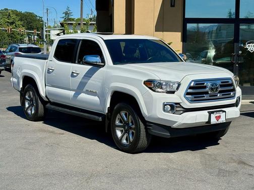 Super White 2019 Toyota Tacoma Limited