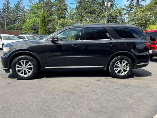 Brilliant Black Crystal Pearlcoat 2016 Dodge Durango Limited
