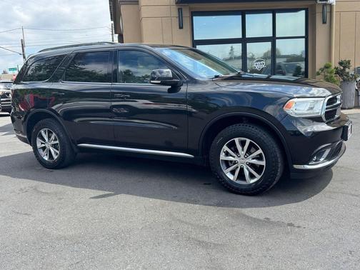 Brilliant Black Crystal Pearlcoat 2016 Dodge Durango Limited