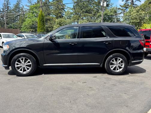 Brilliant Black Crystal Pearlcoat 2016 Dodge Durango Limited