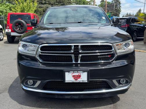 Brilliant Black Crystal Pearlcoat 2016 Dodge Durango Limited