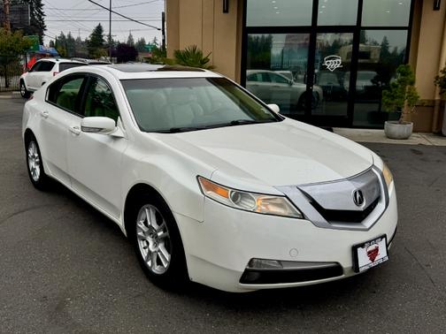 White Diamond Pearl 2010 Acura TL 3.5