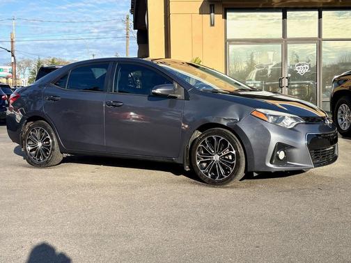 Blue Crush Metallic 2015 Toyota Corolla S Plus