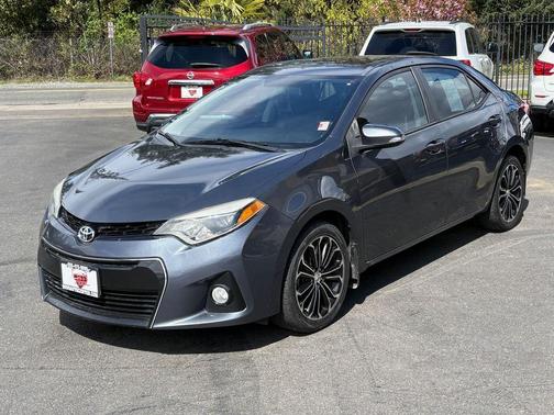 Blue Crush Metallic 2015 Toyota Corolla S Plus