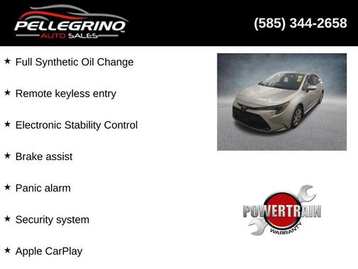 2020 Toyota Corolla LE