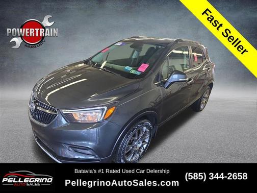 Graphite Gray Metallic 2018 Buick Encore Sport Touring