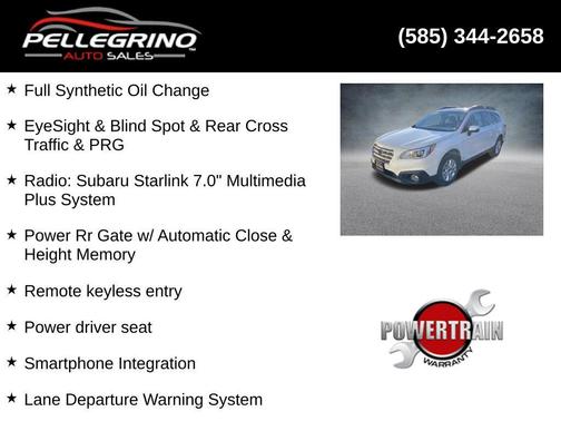 2017 Subaru Outback 2.5i Premium