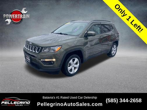 Olive Green Pearlcoat 2018 Jeep Compass Latitude