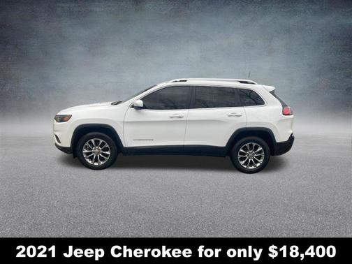 Bright White Clearcoat 2021 Jeep Cherokee Latitude Lux