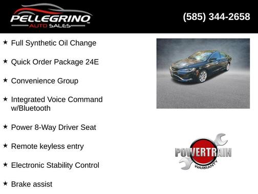 2015 Chrysler 200 Limited