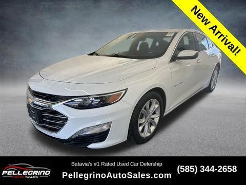 Summit White 2022 Chevrolet Malibu FWD LT