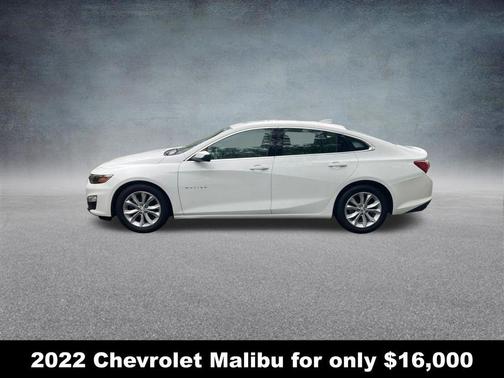 Summit White 2022 Chevrolet Malibu FWD LT