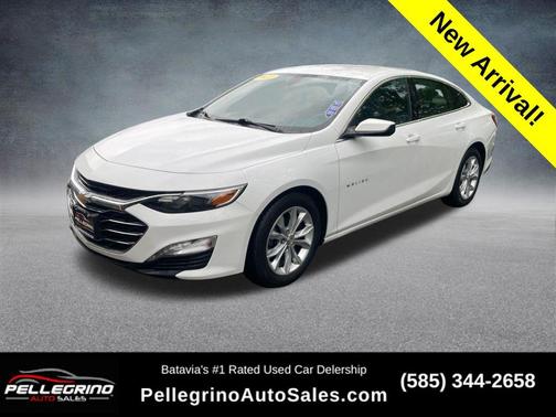 Summit White 2022 Chevrolet Malibu FWD LT