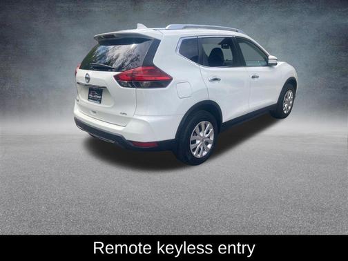 Glacier White 2017 Nissan Rogue S