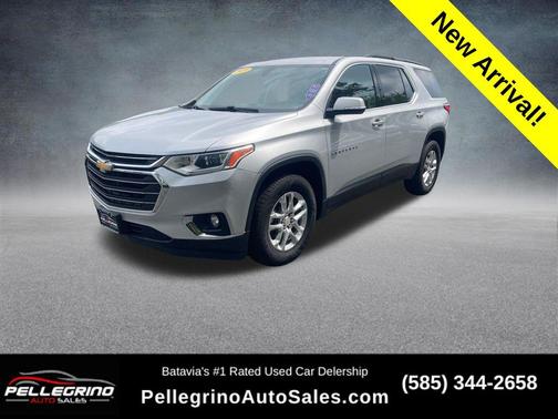Silver Ice Metallic 2019 Chevrolet Traverse LT Cloth