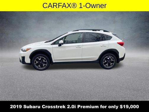 Crystal White Pearl 2019 Subaru Crosstrek 2.0i Premium