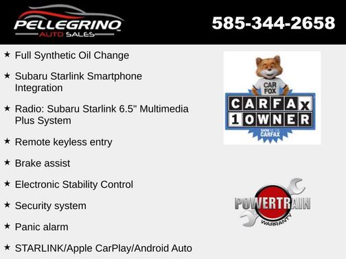 Crystal White Pearl 2019 Subaru Crosstrek 2.0i Premium