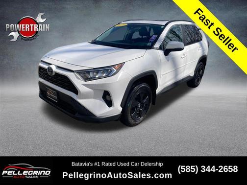 Super White 2020 Toyota RAV4 XLE