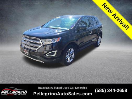 Shadow Black 2018 Ford Edge SEL