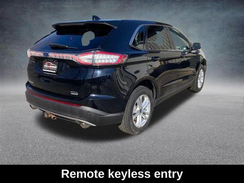Shadow Black 2018 Ford Edge SEL