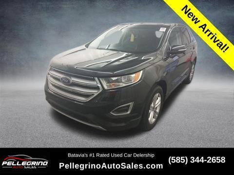 Shadow Black 2018 Ford Edge SEL