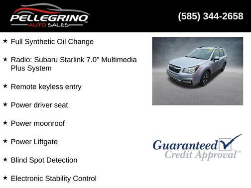 2017 Subaru Forester 2.5i Limited