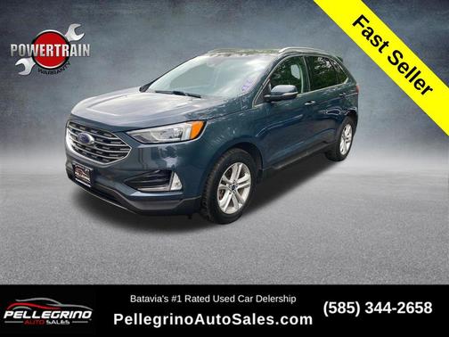 Baltic Sea Green Metallic 2019 Ford Edge SEL