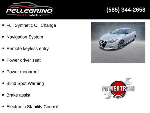 2016 Nissan Maxima 3.5 SL