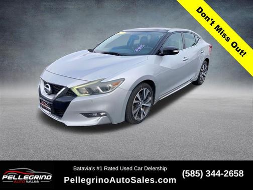 Brilliant Silver 2016 Nissan Maxima 3.5 SL