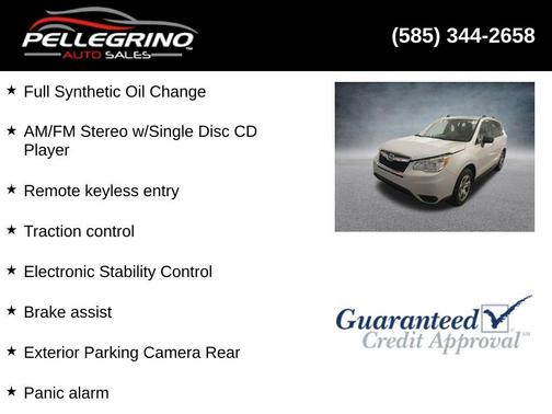 2015 Subaru Forester 2.5i