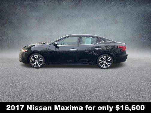 Bordeaux Black 2017 Nissan Maxima 3.5 SL