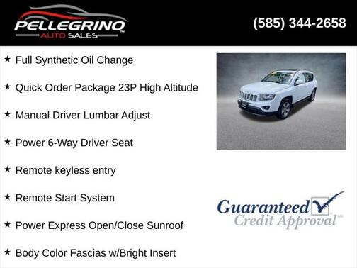 2017 Jeep Compass High Altitude