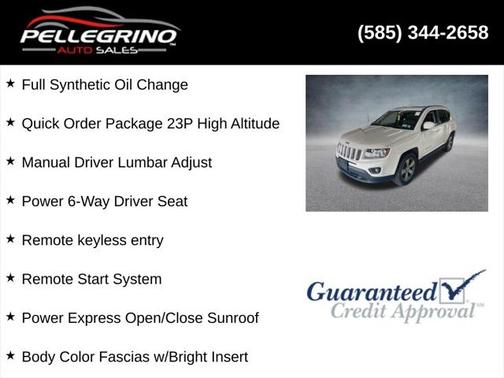 2017 Jeep Compass High Altitude
