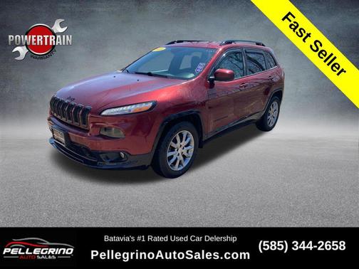 Velvet Red Pearlcoat 2018 Jeep Cherokee Latitude