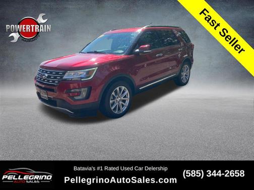 Ruby Red Metallic 2017 Ford Explorer Limited