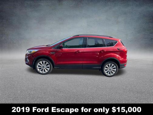 Ruby Red Metallic 2019 Ford Escape SEL