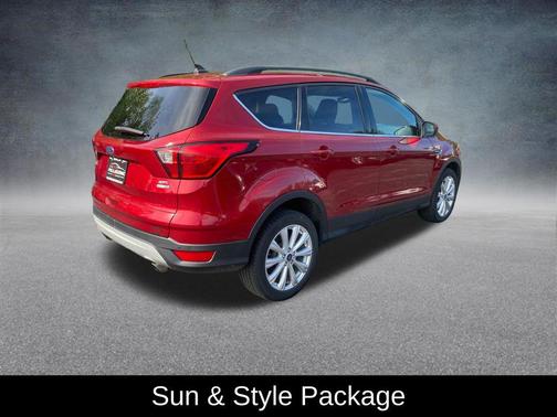 Ruby Red Metallic 2019 Ford Escape SEL