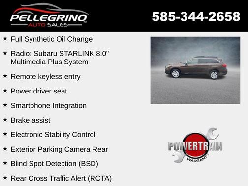 2019 Subaru Outback 2.5i Premium