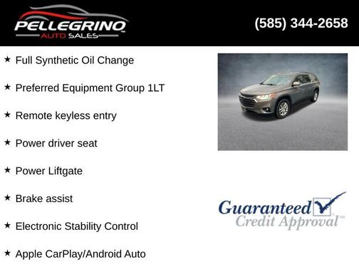 2019 Chevrolet Traverse LT Cloth