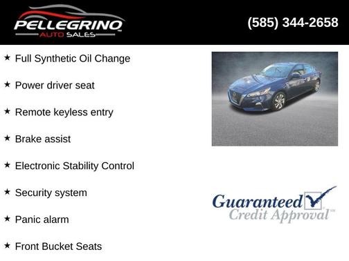 2020 Nissan Altima S FWD